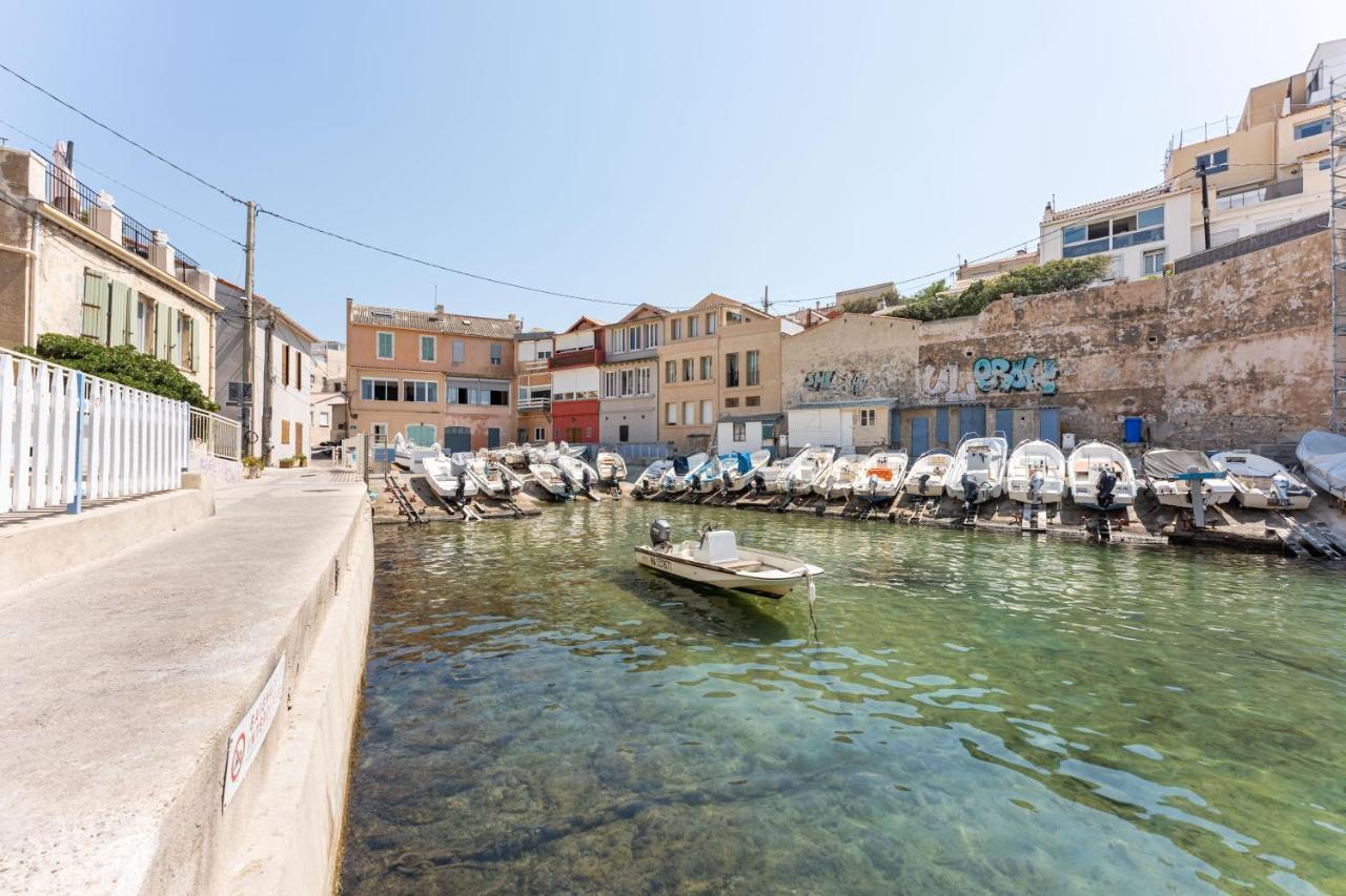 A La Calanque - Jolie Maison En Bord De Mer Marsilya Dış mekan fotoğraf